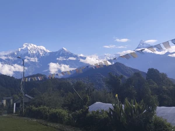 Mountain View from Australian Camp