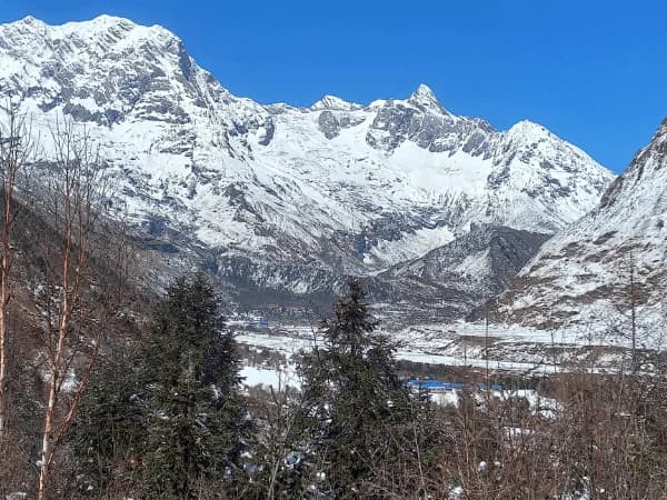 Manaslu Region with Snow