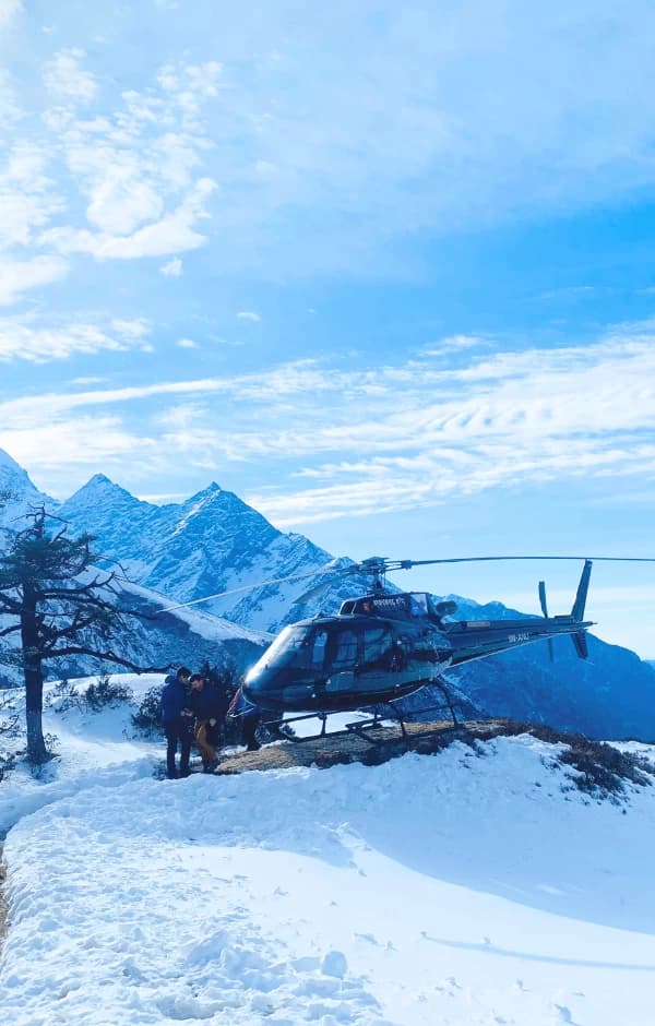 Heli in Everest View Hotel