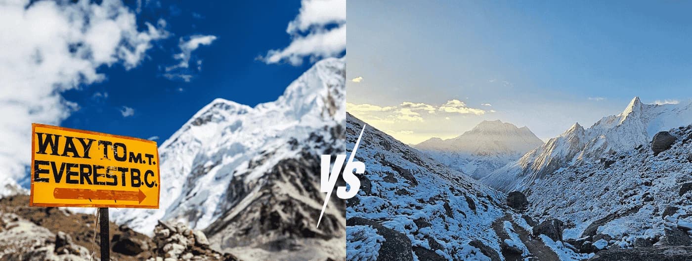 Manaslu Circuit Trek Vs Everest Base Camp Trek