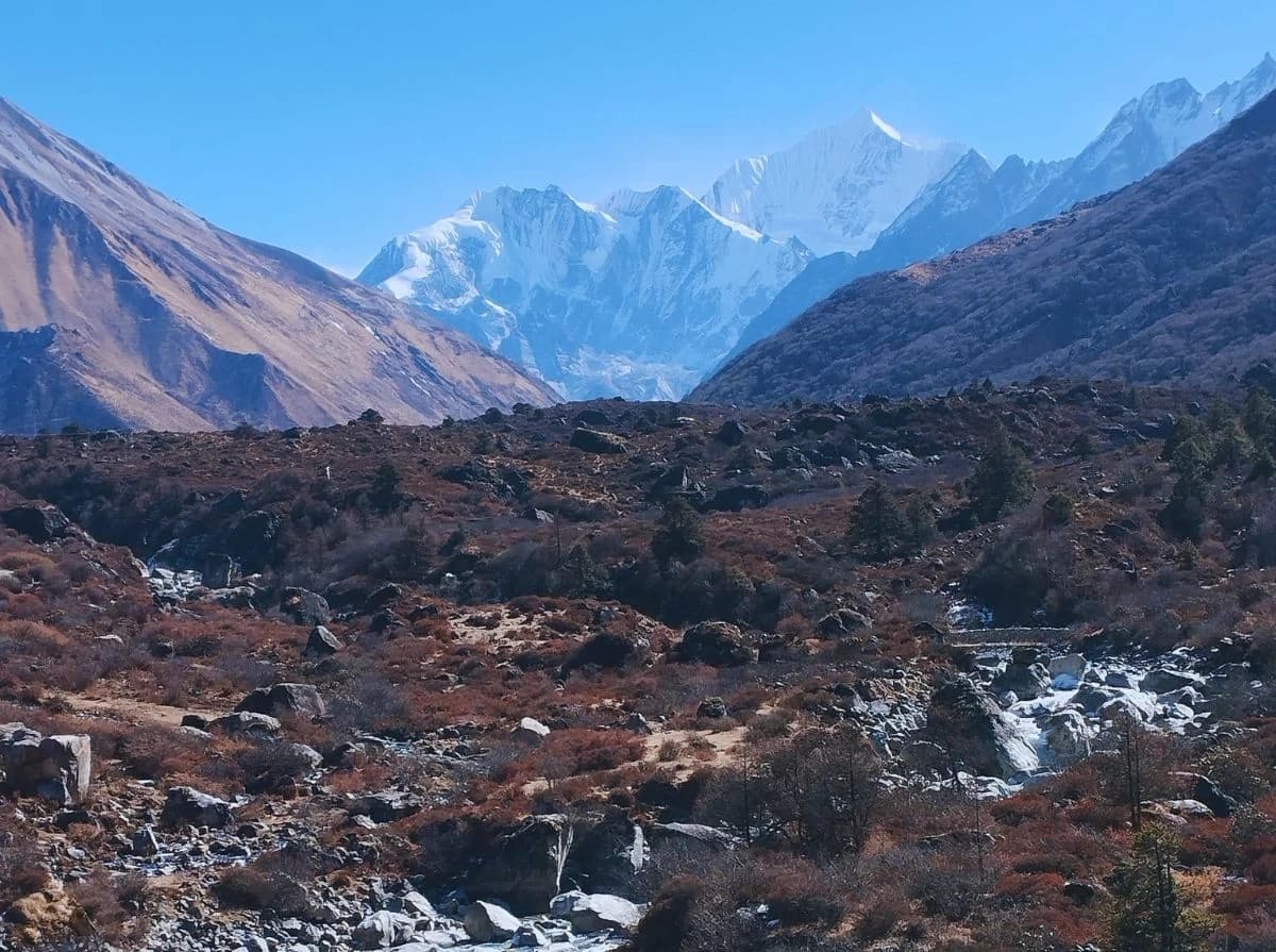 Langtang Kyangjin Gompa Trek-view