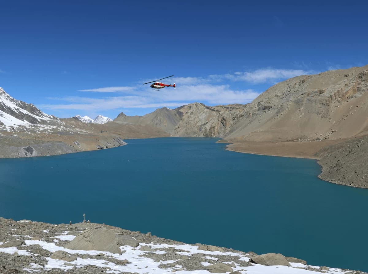 Tilicho Lake Helicopter Tour