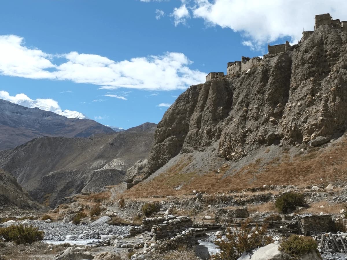 Dry Landscape View