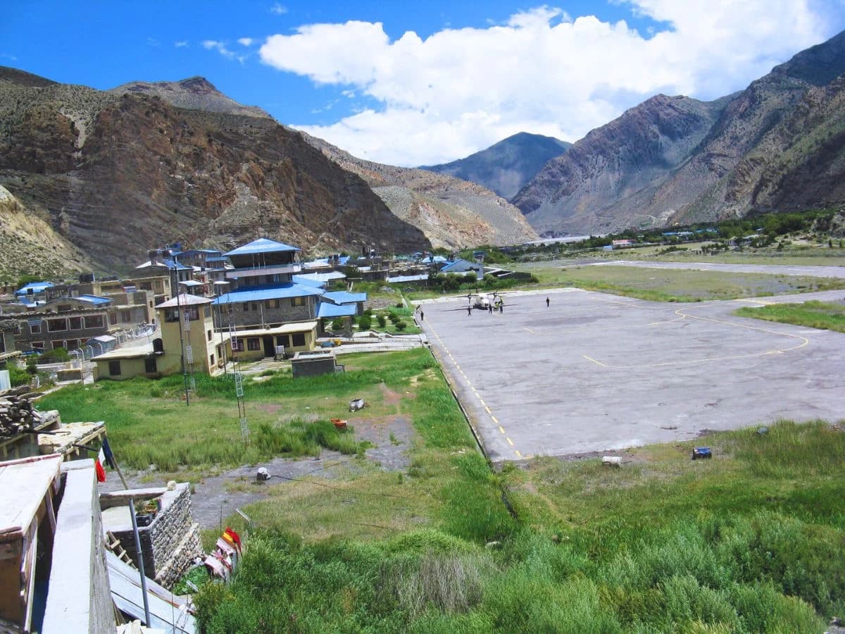 Jomsom Airport To Fly Pokhara