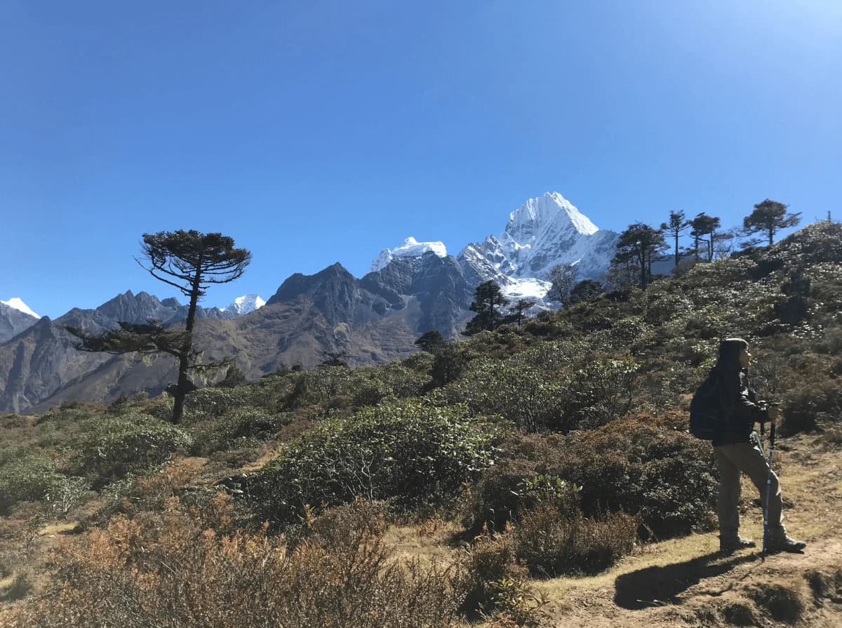 Mountain View From Khumjung