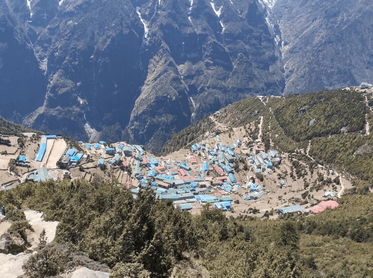 Namche Bazzar View