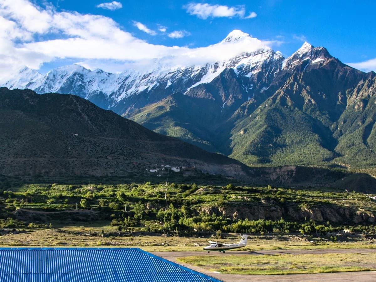 Nilgiri Mountain From Jomsom