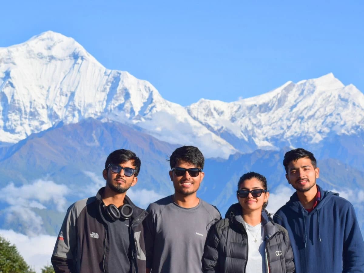 Team At Poon Hill