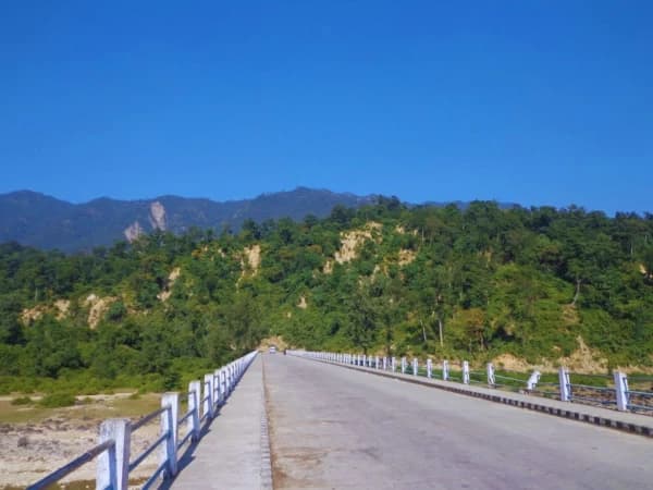 Bridge On The Way To Bardiya