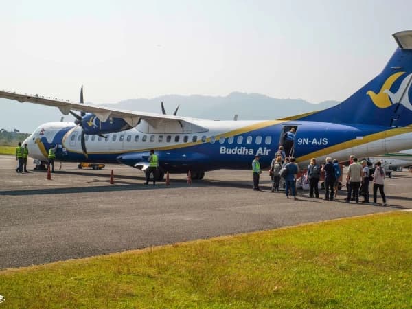 Buddha Air In Pokhara