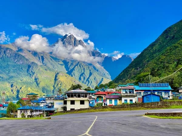 Lukla Airport Clear Weather