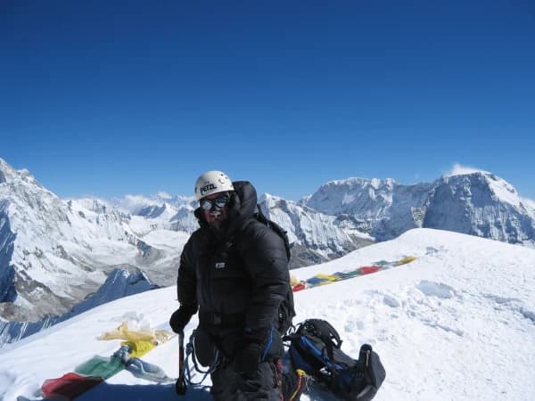 On The Top Of Amadablam