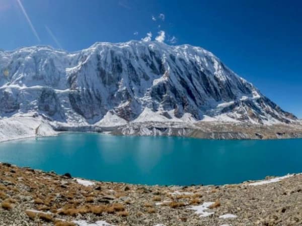 Tilicho Peak With Lake