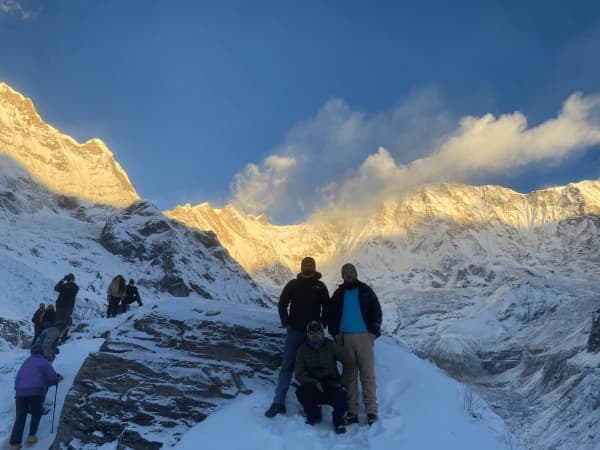 Trekkers In Abc
