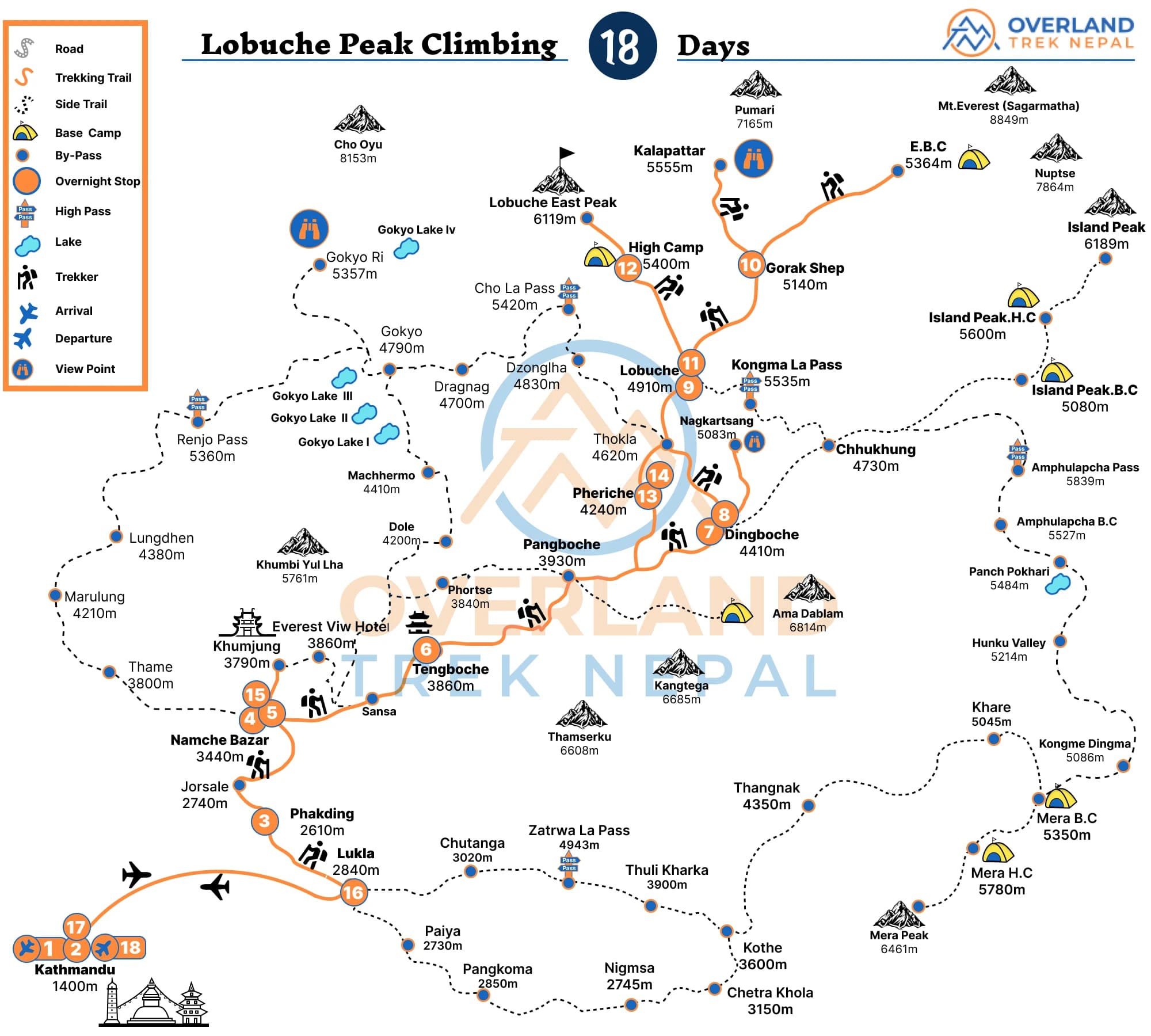 lobuche-peak-climbing-with-ebc-map