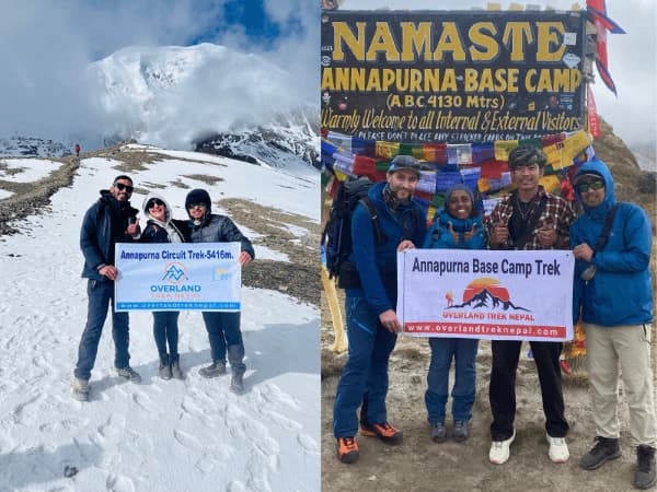 Annapurna Sanctuary vs Annapurna Circuit Trek