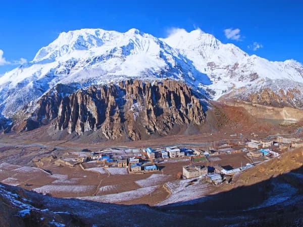 Manang Village in Annapurna Circuit Trek
