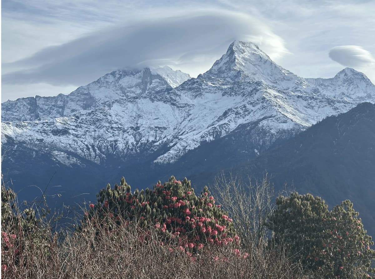 view of Annapurna South