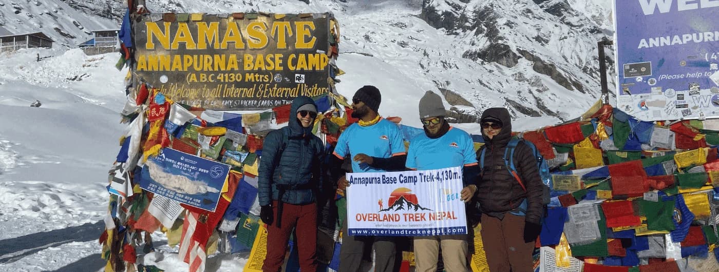 7 Days Annapurna Base Camp Trek Cost