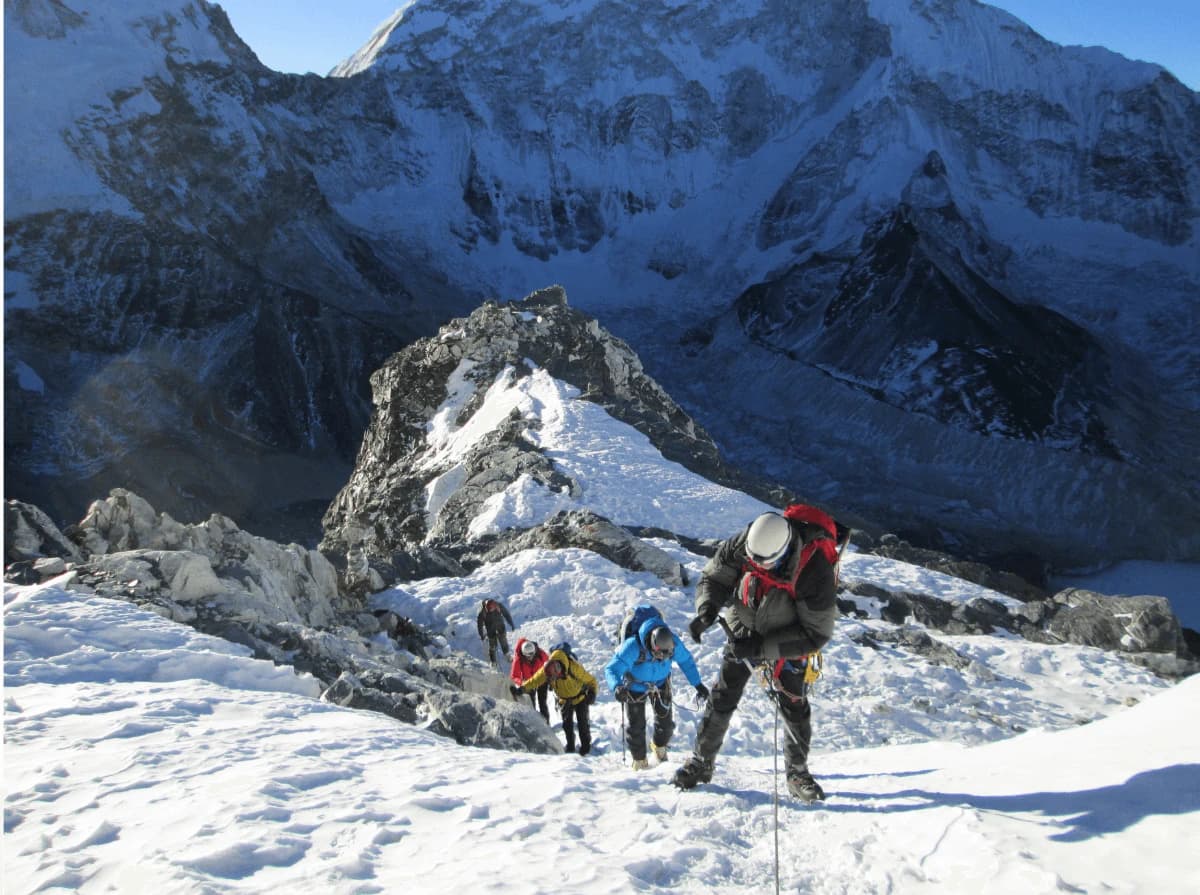 Island Peak Climbing from Chukhung