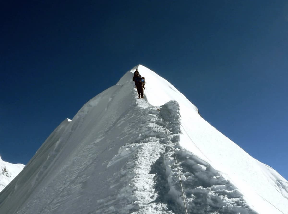 Island Peak Climbing from Chukhung