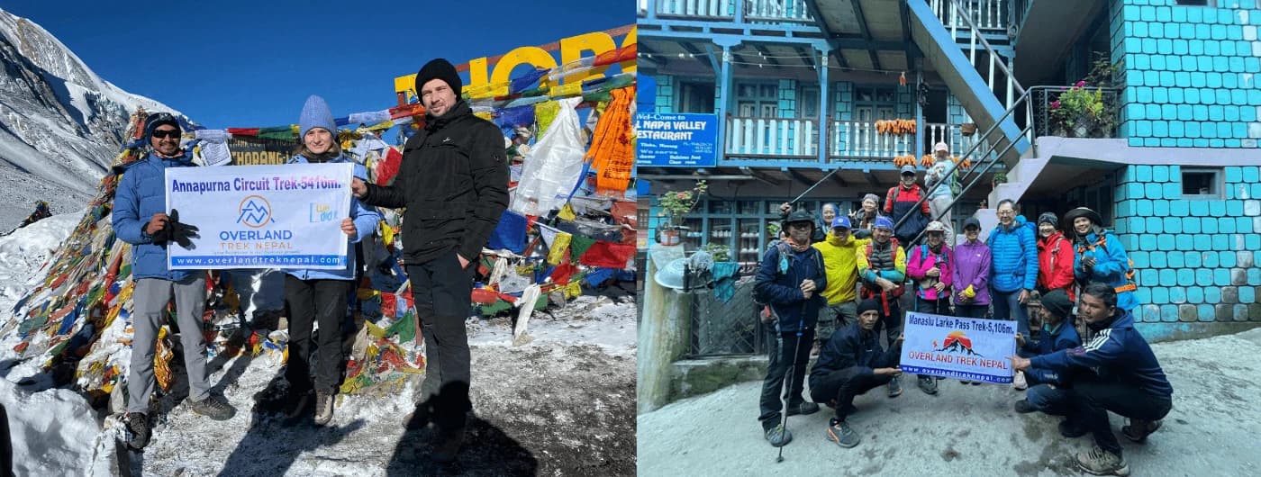 Manaslu Circuit Trek vs Annapurna Circuit Trek
