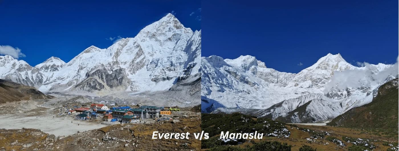 Manaslu Base Camp v/s. Everest Base Camp Trek