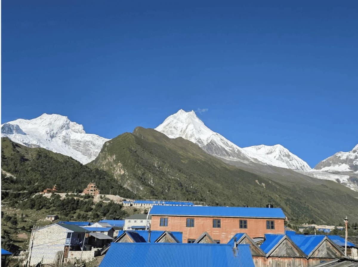 Beautiful Mt. Manaslu view