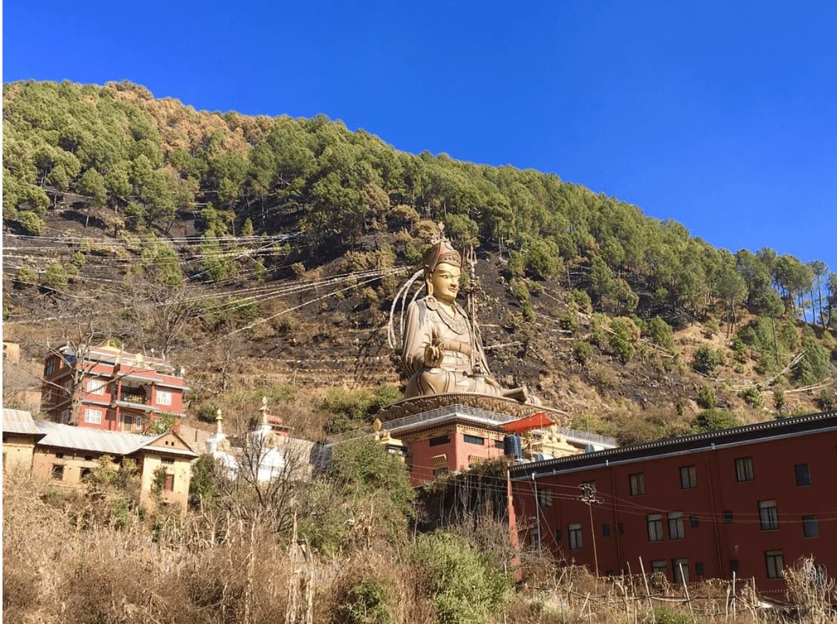 Beautiful Monastry of Champadevi Hill