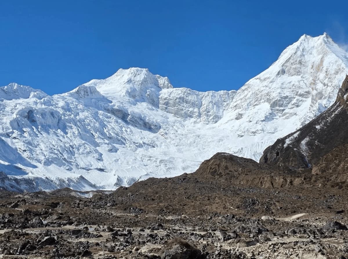 Manalsu Himal view