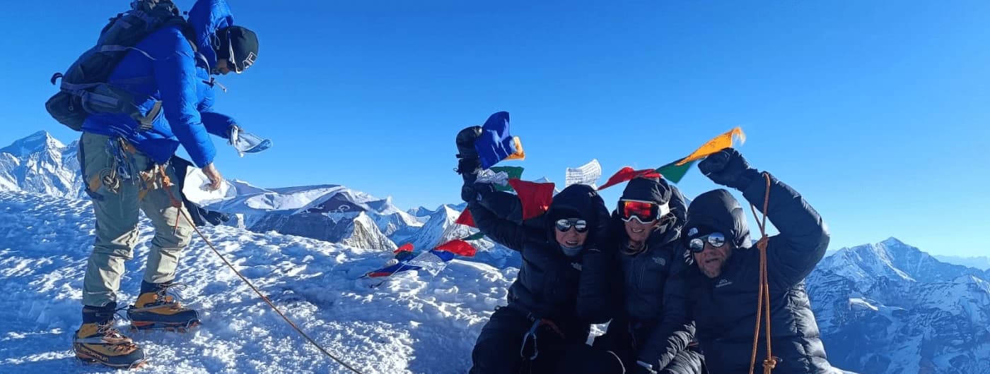 The Highest Trekking Peak in Nepal