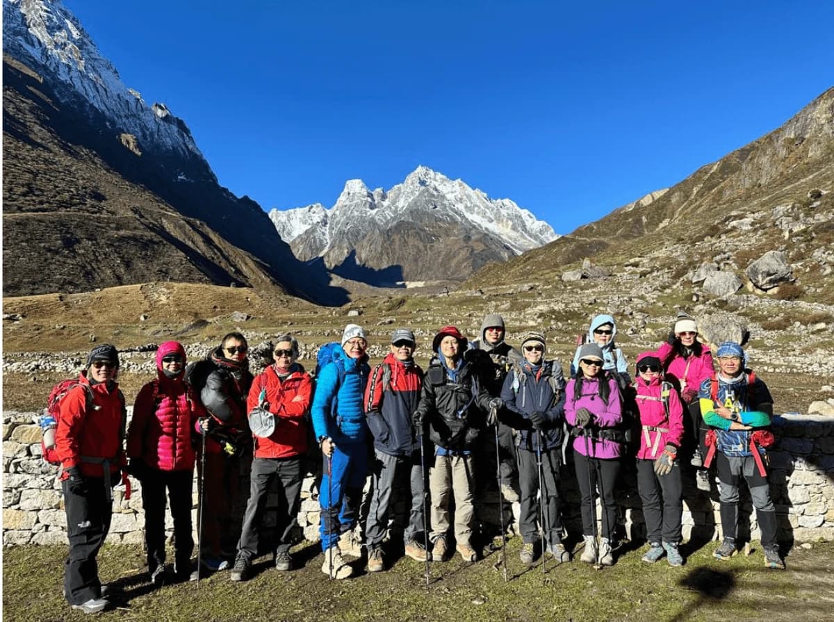 Trekkers exploring the hidden gems of the Manaslu Circuit Trek through remote Himalayan villages, scenic trails, and breathtaking mountain landscapes in Nepal.