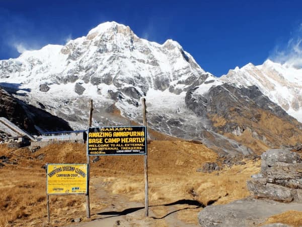 Amazing annapurna base camp