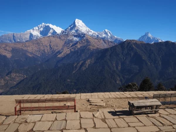 Beautiful mount annapurna south