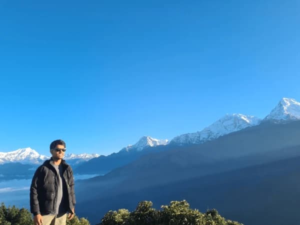 Bro at poonhill