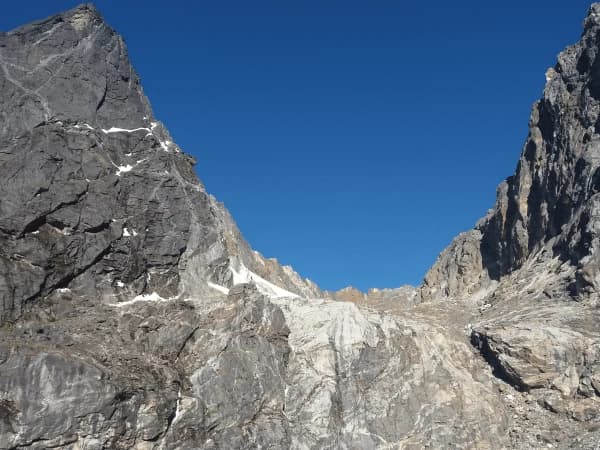 Chola pass without snow
