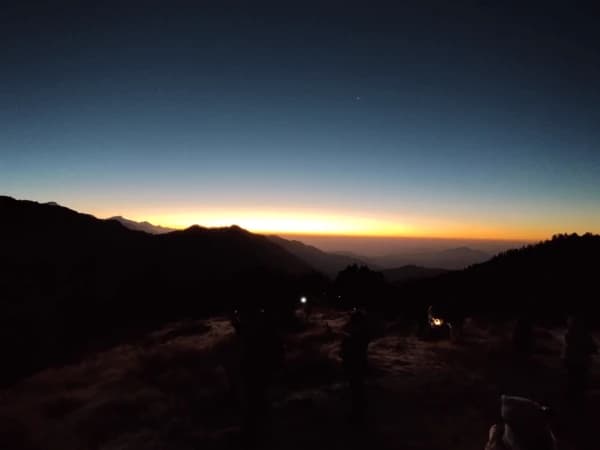 Early morning poonhill view