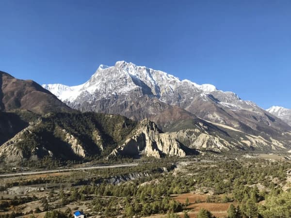Gangapurna himal view from manang