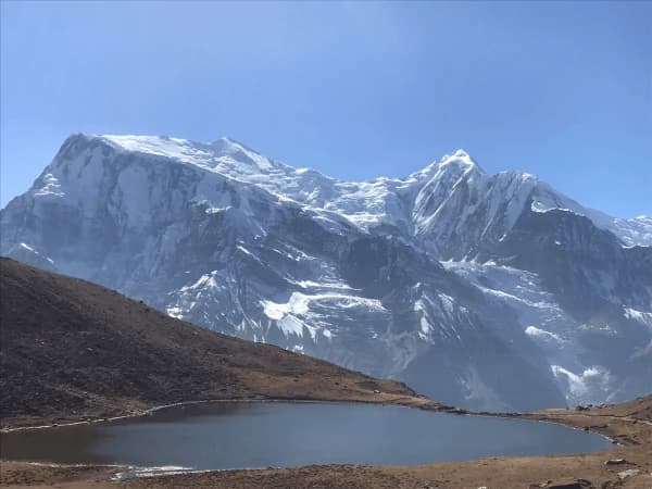 Ice lake annapurna