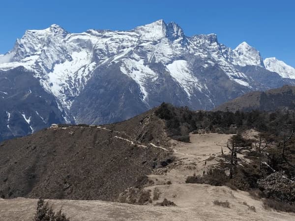 Kongde peak view