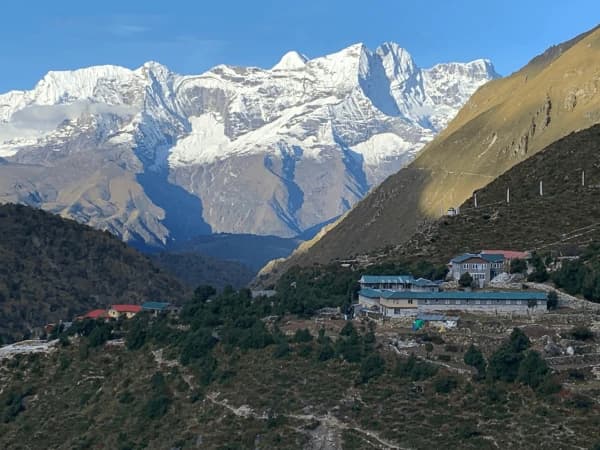 Kongde view from pangboche