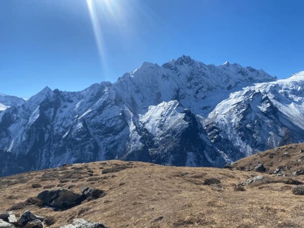 Langtang mountain view
