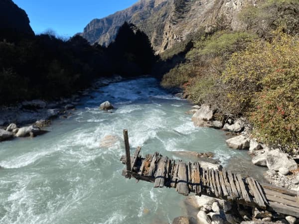 Langtang river