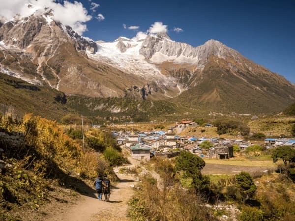 Local village manaslu