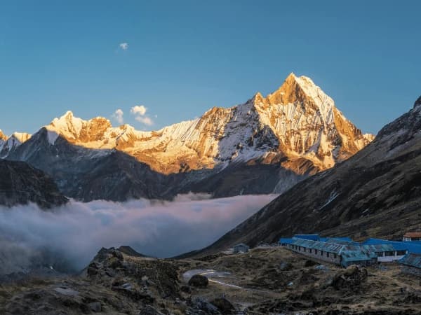 Machhapuchhre view from abc