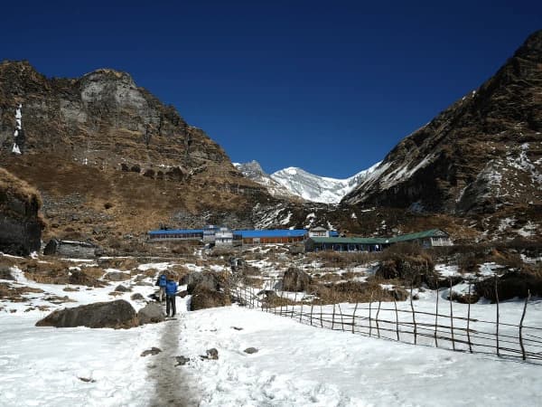 Machhapuchre base camp