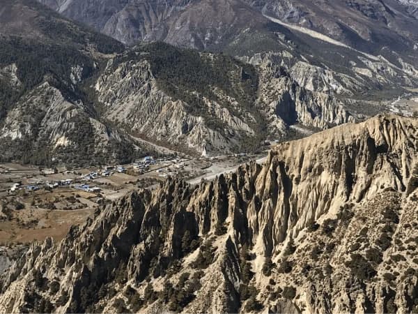 Manang kaligandaki nature