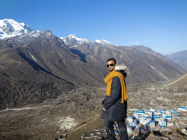 My friend in kyangjin ri