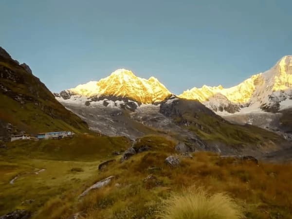 Sunrise at annaporna