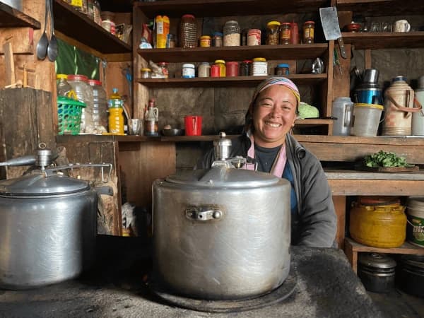 Tamang heritage teahouse kitchen